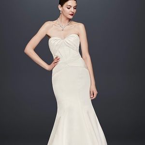 Truly Zac Posen Corset Mermaid Wedding Gown
